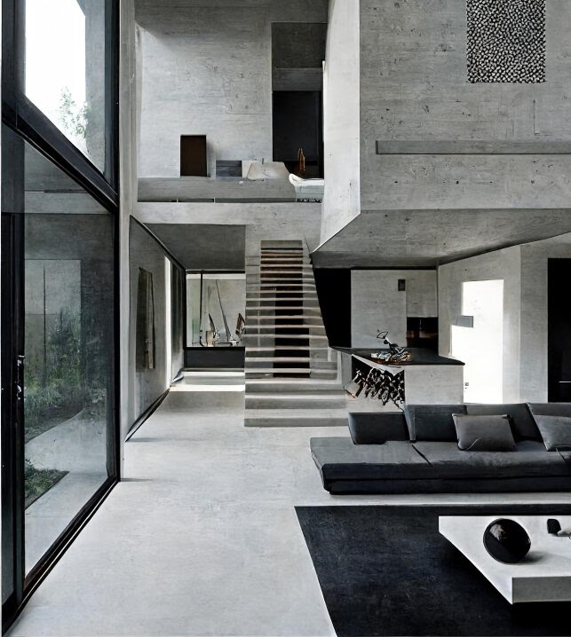 Modern office building